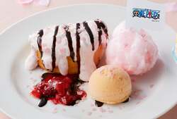 チョッパーの桜舞うホットケーキプレート／699円（税込768円）