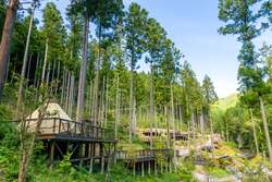 喜多川キャンピングベース（キャンプ泊可能：有料）