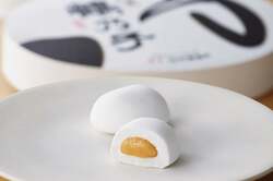 「福岡市でつきたてお餅が無料！創業120周年の石村萬盛堂本店前で「博多もちつき」開催」の写真