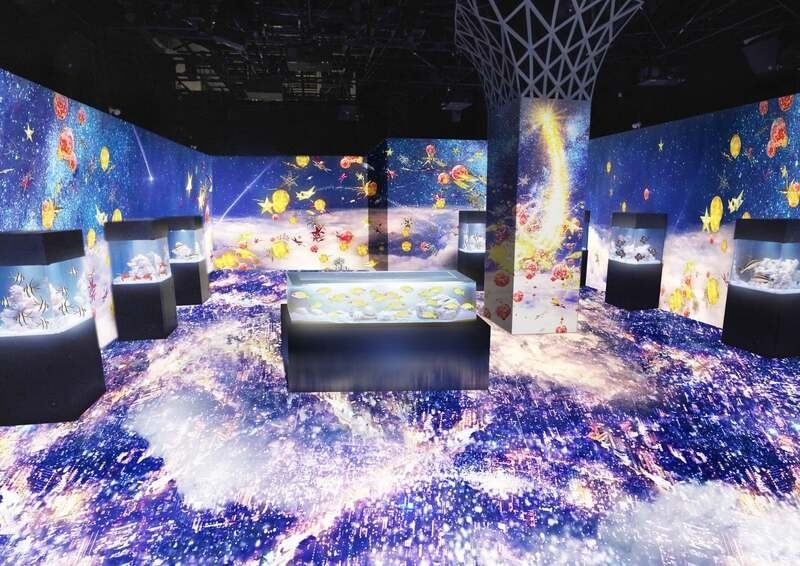 展示エリア「パターンズ」：Sky Over City