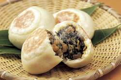 信州小川村の縄文おやき