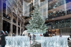 1階アトリウムの「シンボルクリスマスツリー」イメージ