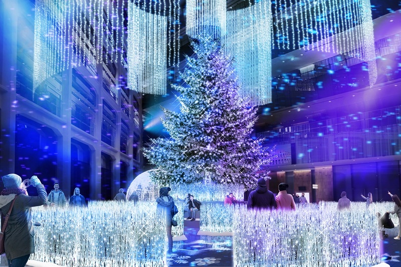 「白銀の草原ライティングショー」イメージ