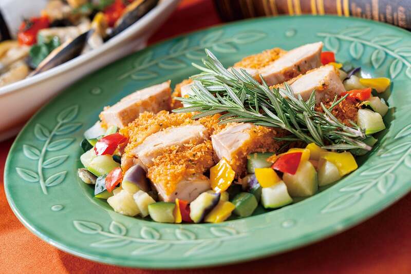 ポッロ・アッラ・ディアボラ（チキンの悪魔風）