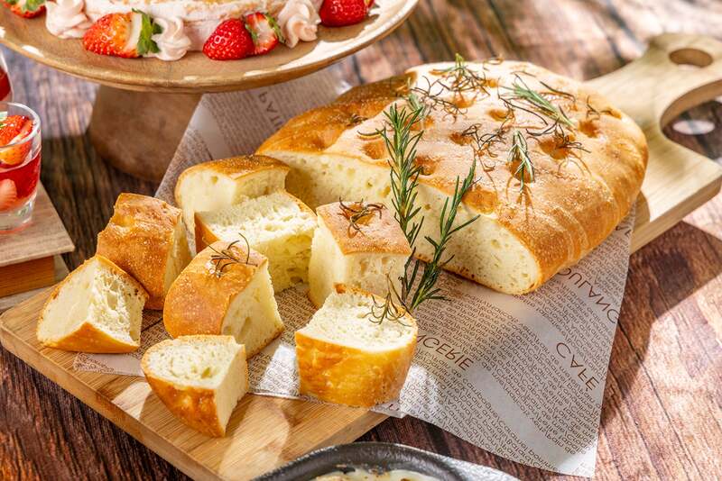 焼きたてフォカッチャ