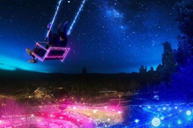 おかやまフォレストパーク ウィンターイルミネーション 〜煌めく森と光のファンタジー〜／参考写真