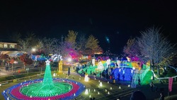 第4回 イルミネーション in 曽木の滝