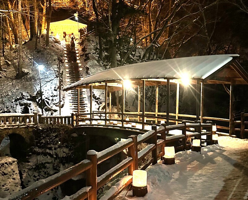 氷灯ろう夢祈願