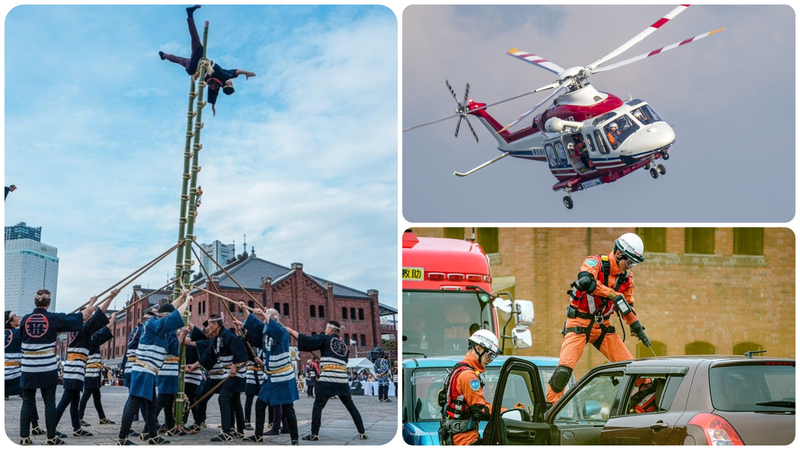 消防の技術と伝統を間近で鑑賞！