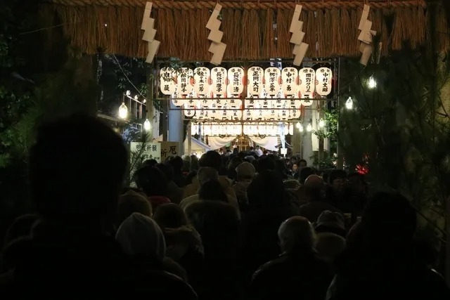 空鞘稲生神社　元旦祭（空鞘稲生神社）