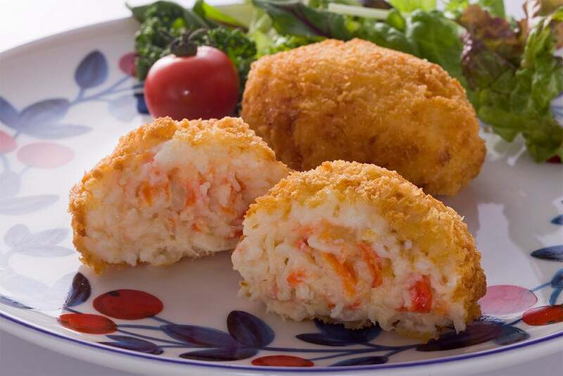 〈札幌おやじダイニング〉タラバガニクリームコロッケ