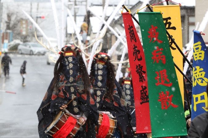 金田地区郷土芸能初舞大会