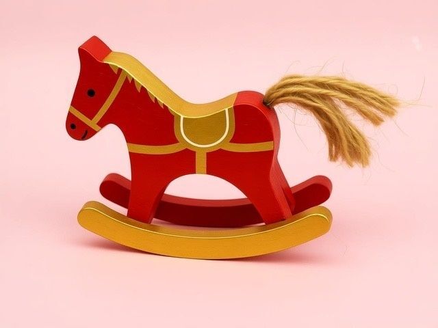 干支工作 　ミニチュアロッキングホース