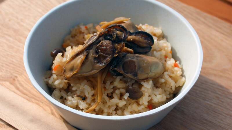 牡蠣ご飯