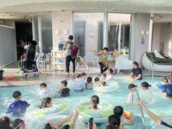 オーパークおごせ　正月お餅つき＆お振舞い／新春ミュージック泡バズーカ＆ミニライブ