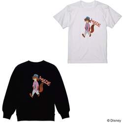 右上）ニック/Tシャツ 、左下）ニック/スウェット