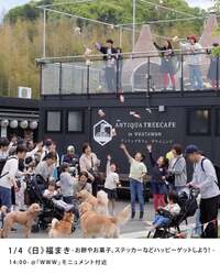 「岸和田市のワタワンで親子参加型の新春イベント　もちつき・福まき・巨大かるた大会も」の写真