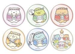 缶バッジ　各660円：ランダム６種