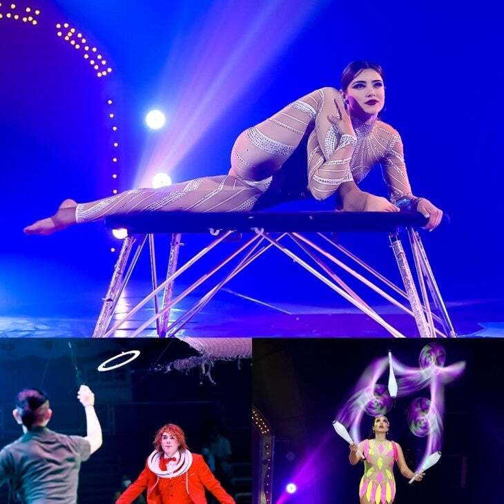 軟体芸やジャグリング