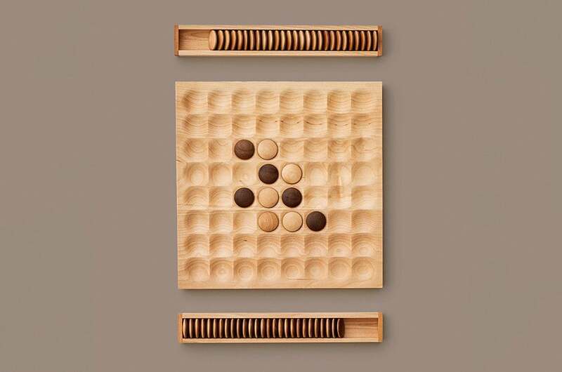 ＜旭川市/ SASAKI＞Wooden reversi