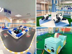 「本厚木駅徒歩3分に新施設！牧場体験やプリクラも楽しめる30種類の室内遊園地オープン」の写真