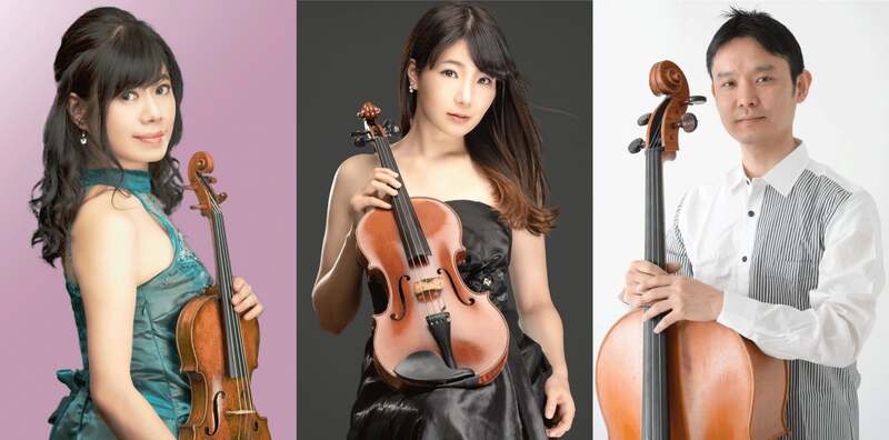 左より、石沢 美都、西村 葉子、平山 正三 場所 ：館内２階 出会いの海の大水槽前