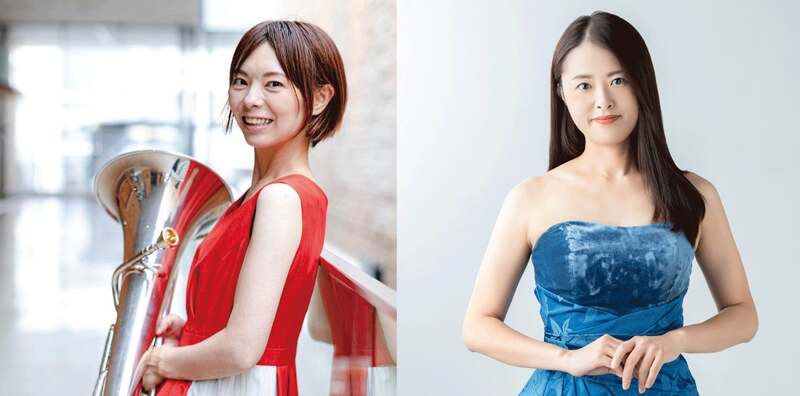 左より、鎌田 裕子、秋葉 桃子 場所 ：館内３階 シャークダディズルーム