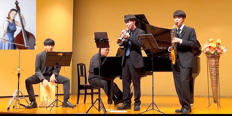 アンサンブル・アプリシエイト with コントラバス 場所 ：館内３階 シャークダディズルーム