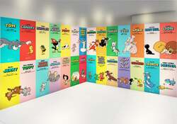 「親子でドタバタ世界を体験！　大丸神戸店で「誕生85周年記念 トムとジェリー展」開催」の写真