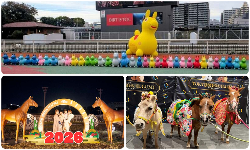 東京メガイルミ2025-2026　午（うま）年MEGA新春イベント