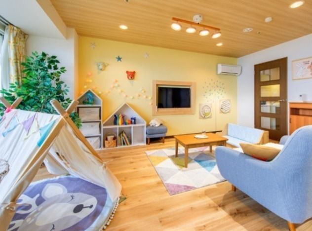大人気のベビールームは2歳以下の子供連れ専用で安全・快適