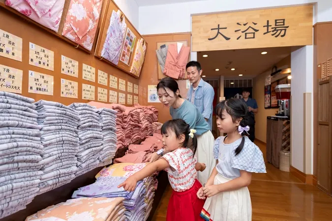 浴衣を選ぶのも楽しい時間です♪