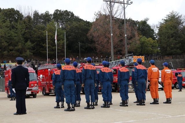 令和8年府中町消防出初式