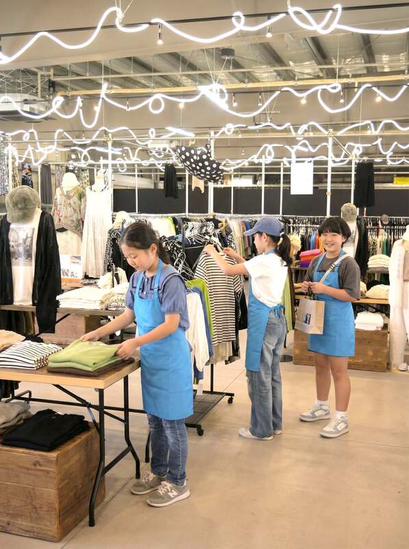 アパレルスタッフ体験