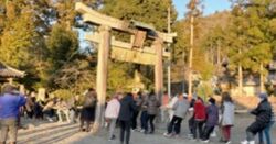 大送神社の綱引き