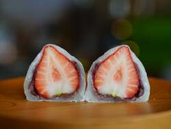 あまりん大福　1個　830円／菓匠幹栄×CafeLatte57℃（エキュート大宮／イベント）