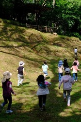 足柄森林公園 丸太の森