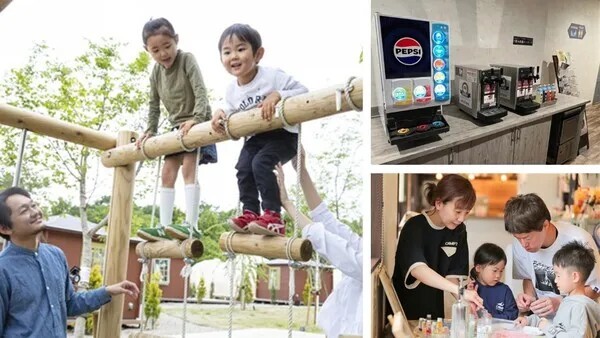 施設内にある「キッズエリア」や「ワークショップ」も無料のオールインクルーシブ