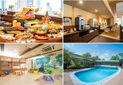 自慢のビュッフェは、最上階で豪華食材も味わえる「天の川ビュッフェ」と、種類豊富なメニューの「旬の坊バイキング」が選べます。