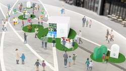 「二子玉川でなりきり撮影体験　！世界に一つの「やりたい！」カード作りイベントが開催」の写真