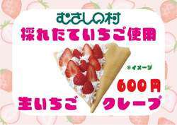 「遊園地でいちご狩り！むさしの村で「いちごフェス」開催　入園無料日や食べ比べ販売も」の写真