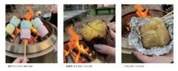 「大阪・岸和田で1日限定「焚火Cafe」OPEN！　焼きマシュマロや安納芋を親子で楽しもう」の写真