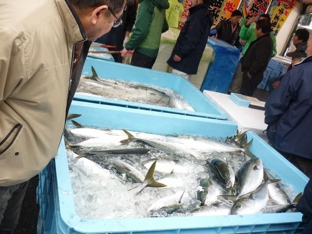 宇出津港のと寒ぶりまつり（能登町ふるさと振興課）