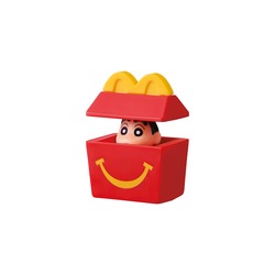 「ハッピーセット新作はしんちゃん＆ポムポムプリン！　スマホで遊べる限定ゲームも必見」の写真