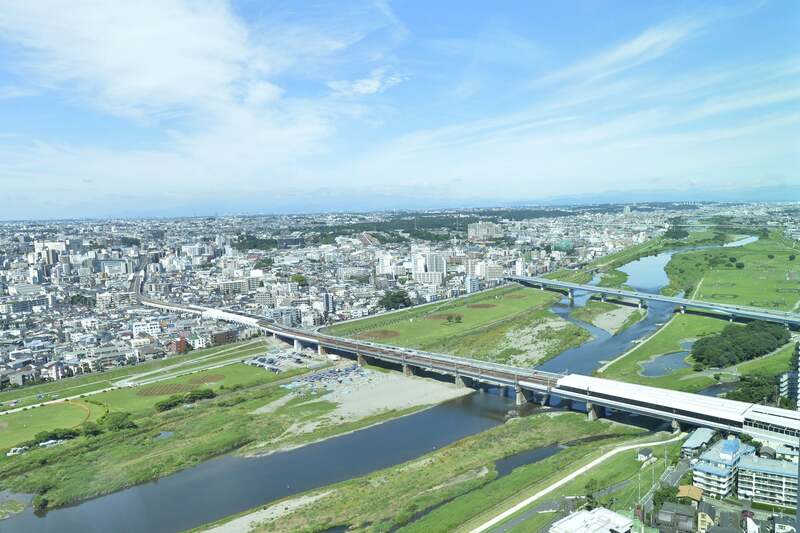二子玉川エクセルホテル東急 30Fからの眺望