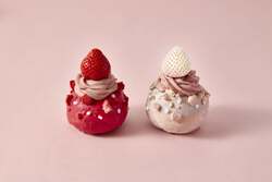 Butter×Roasted COFFEE LABORATORY  　ブリオッシュドーナツ あまおう/淡雪