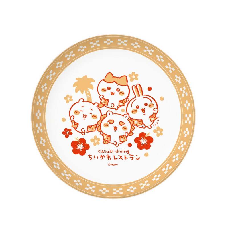 ラウンドプレート(アロハシャツ)　\2,420（税込）