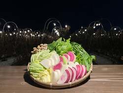 「【京都】夜の畑で京野菜を収穫！星空鍋や月面VRも楽しめる宇宙体験イベントが開催」の写真