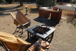 「1000円で焚き火＆マシュマロ！手ぶらで楽しめる「焚き火カフェ」が東かがわ市に新登場」の写真