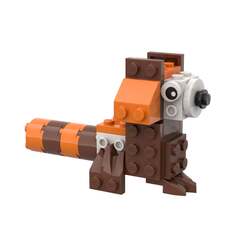 出張レゴ教室モデル『レッサーパンダ』